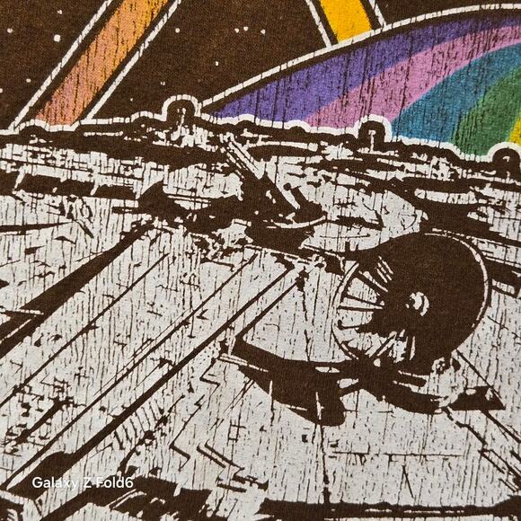 Brown Star Wars millennium falcon t-shirt size medium - Picture 3 of 6